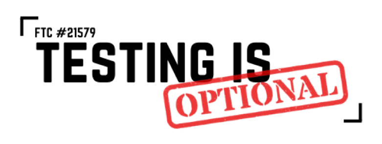 Testing is Optional